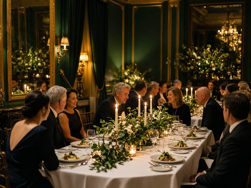Private dining table prepared for a ChefoonRest evening